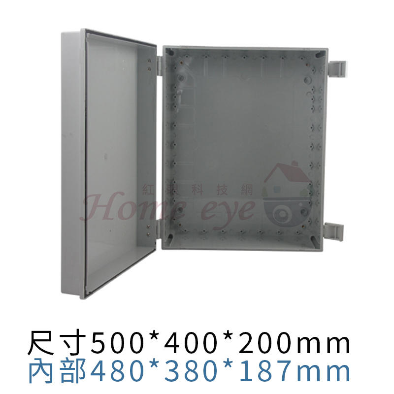 多尺寸ABS側扣防水盒 RoHS含安裝板+密封圈 IP67戶外控制盒 配電箱 掀蓋合頁塔扣監控接線盒