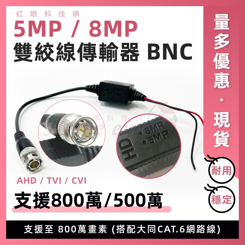 BNC頭 8MP 5